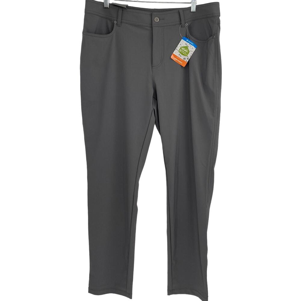 Columbia Canyon Point Pant Grey New with tags Size 16 Straight Leg